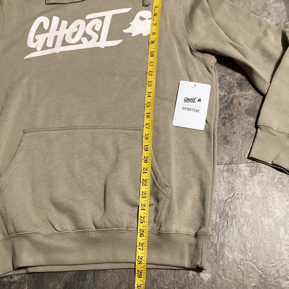 NWT - Men’s ‘Ghost’ Hooded Sweatshirt- Quicksand- (L) - Picture 4 of 9
